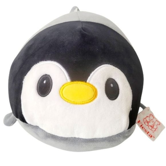 Fiesta Penguin Huggy Huggables Penny Plush Stuffed Animal 10" - Picture 1 of 5